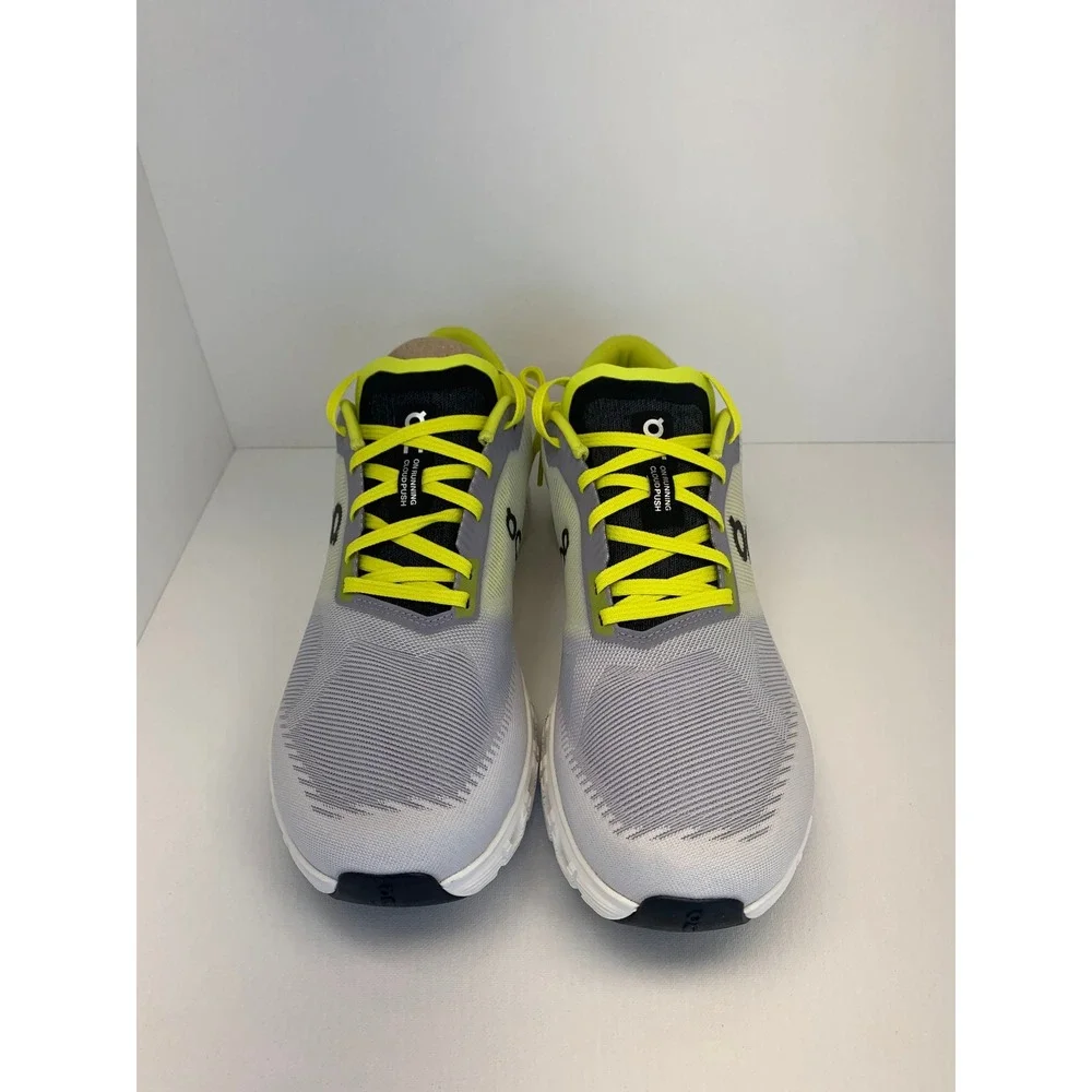On Running‎ Cloud 5 Push Men's Running Shoes White Yellow Size 12.5